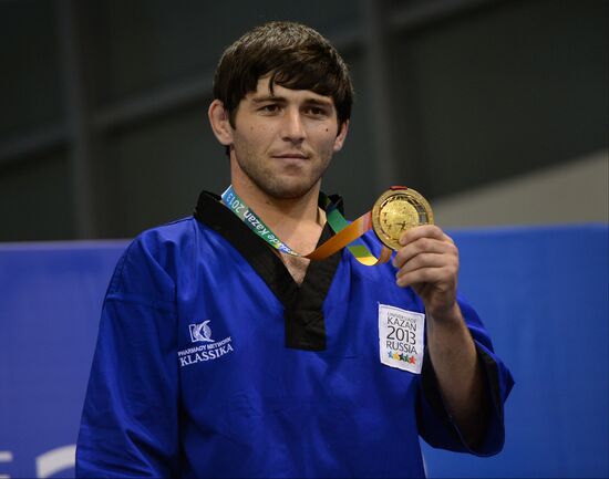2013 Universiade. Belt wrestling. Day One