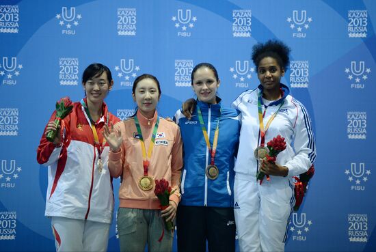 2013 Universiade. Fencing. Day One