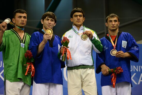 2013 Universiade. Belt wrestling. Day One