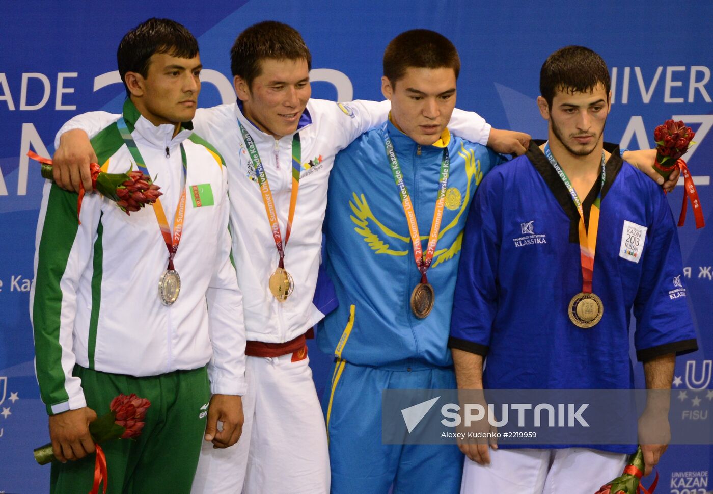 2013 Universiade. Belt wrestling. Day One