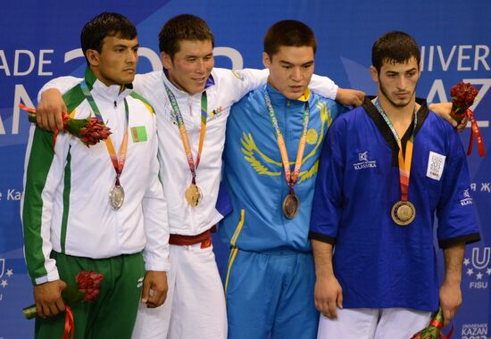 2013 Universiade. Belt wrestling. Day One