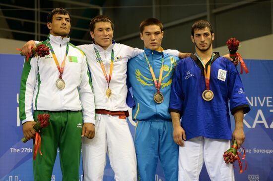 2013 Universiade. Belt wrestling. Day One