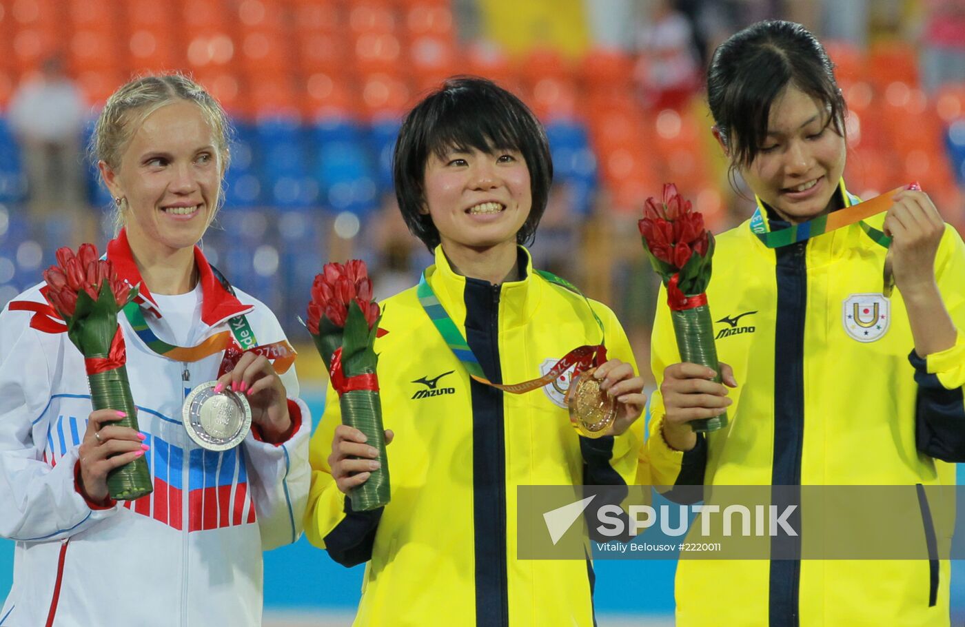 2013 Universiade. Athletics. Day One
