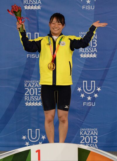 2013 Universiade. Weightlifting. Day One