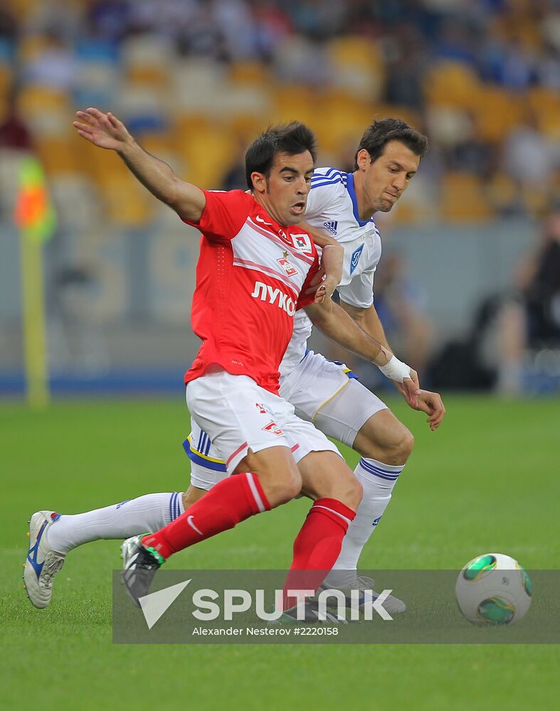 Football. United Tournament. Dynamo-Kiev vs. Spartak-Moscow