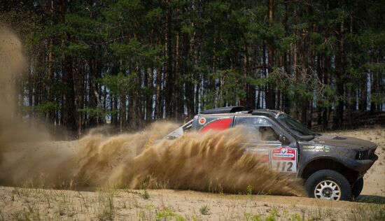 Motorsports. Silk Way Rally-Raid. First stage