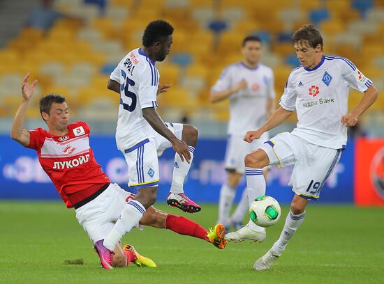Football. United Tournament. Dynamo-Kiev vs. Spartak-Moscow
