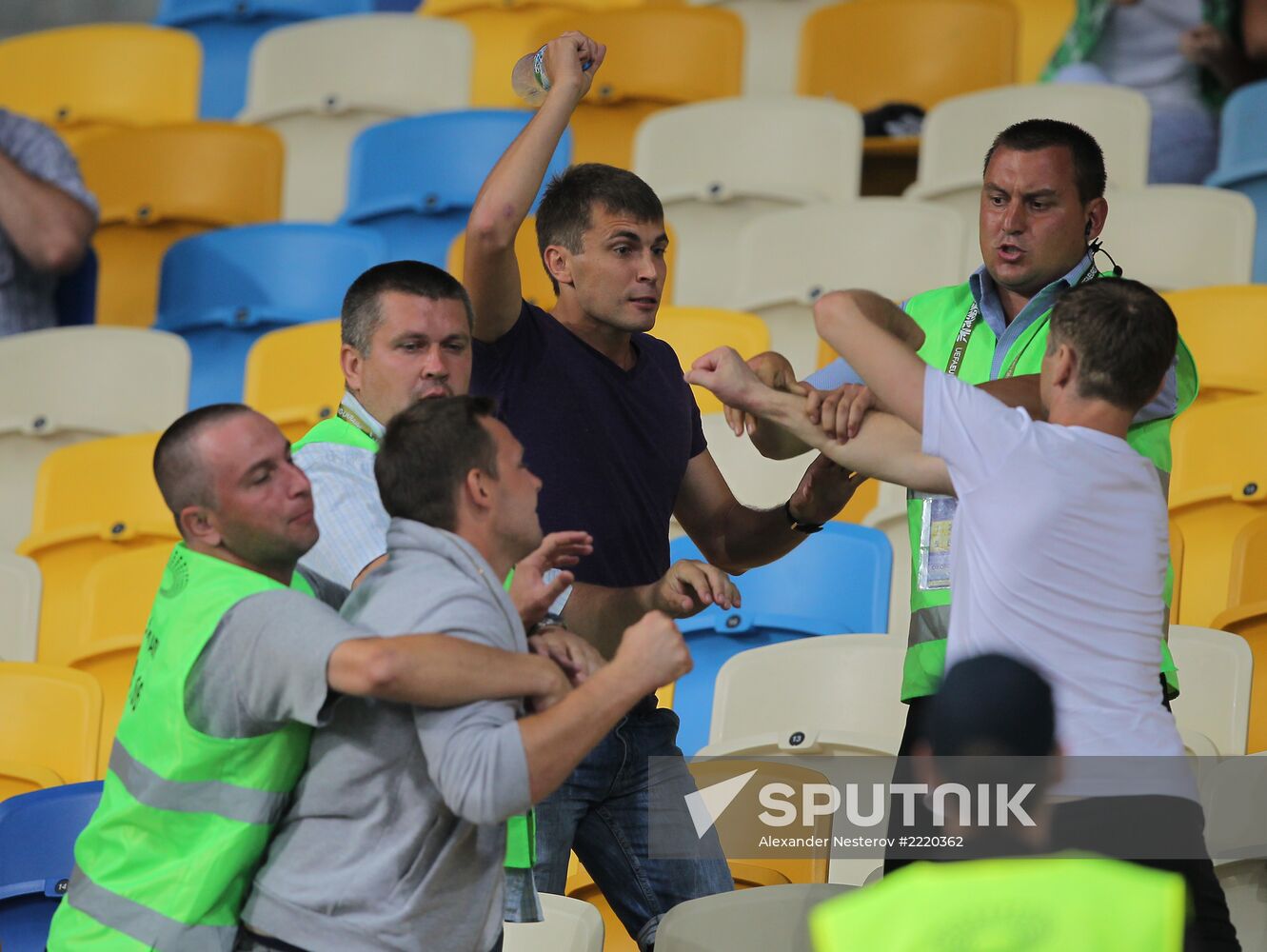 Football. United Tournament. Dynamo-Kiev vs. Spartak-Moscow