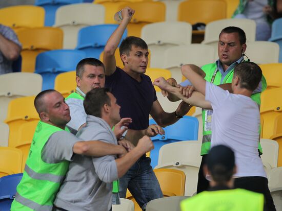 Football. United Tournament. Dynamo-Kiev vs. Spartak-Moscow