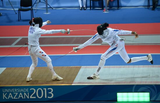Universiade. Fencing. Day One