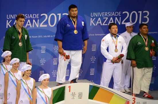 2013 Universiade. Belt wrestling. Day One
