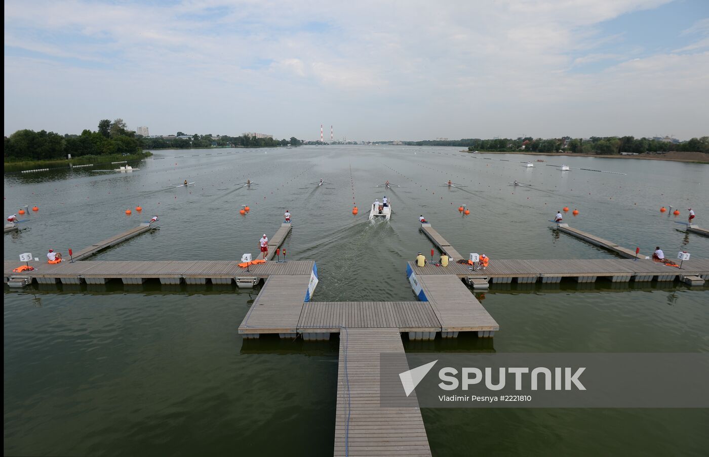 2013 Universiade. Rowing. Day Three