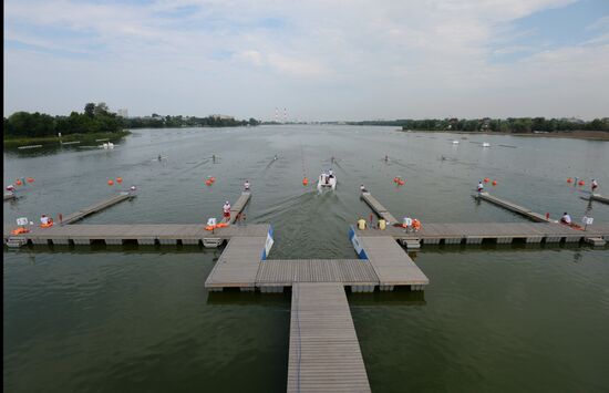 2013 Universiade. Rowing. Day Three
