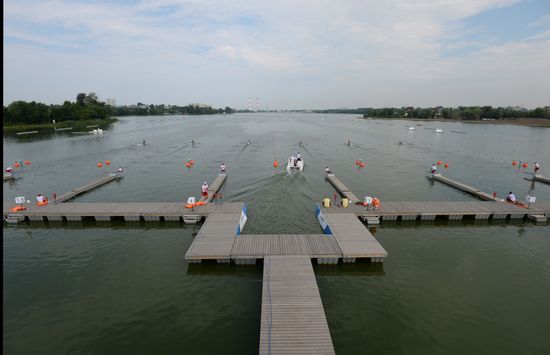 2013 Universiade. Rowing. Day Three
