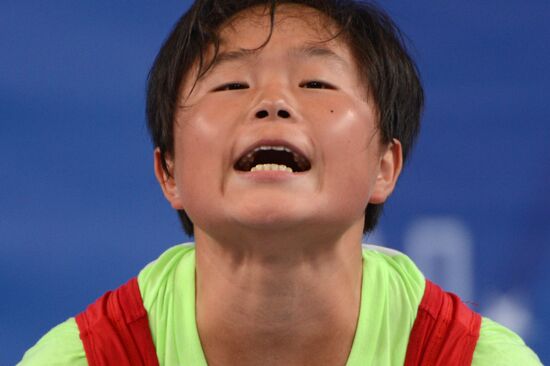 2013 Universiade. Weightlifting. Day One