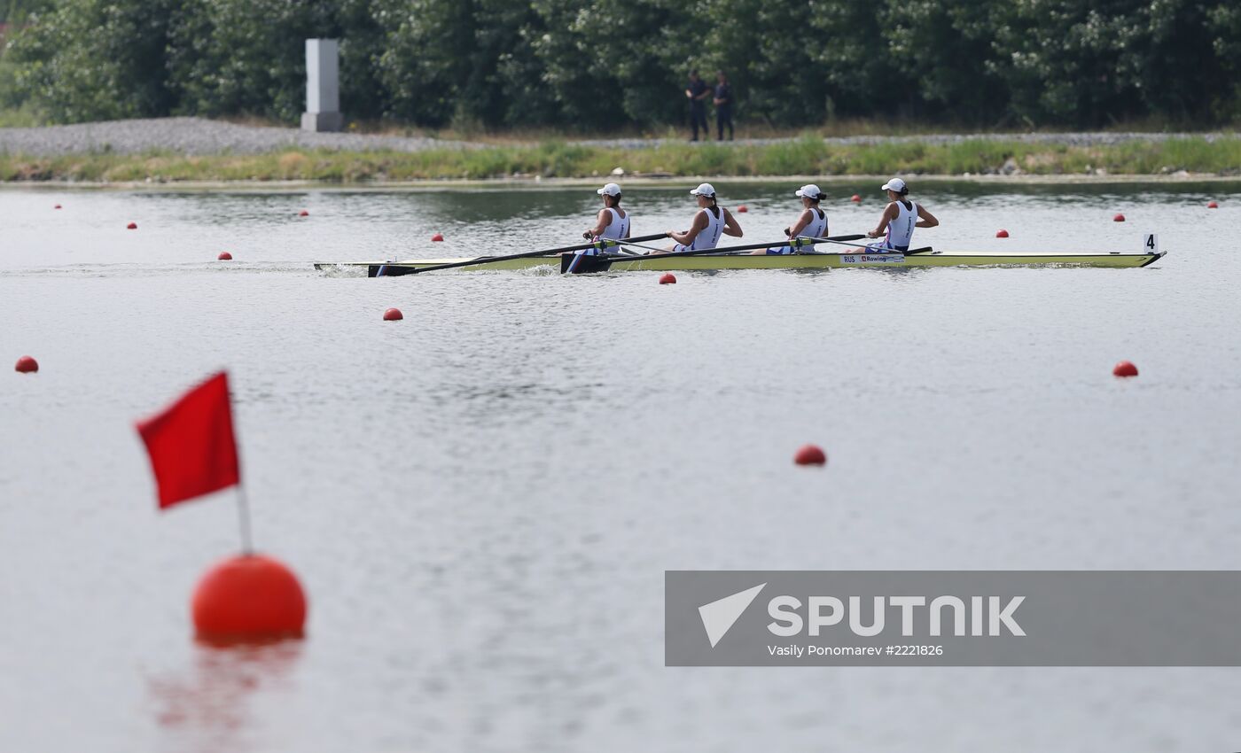 2013 Universiade. Rowing. Day Three