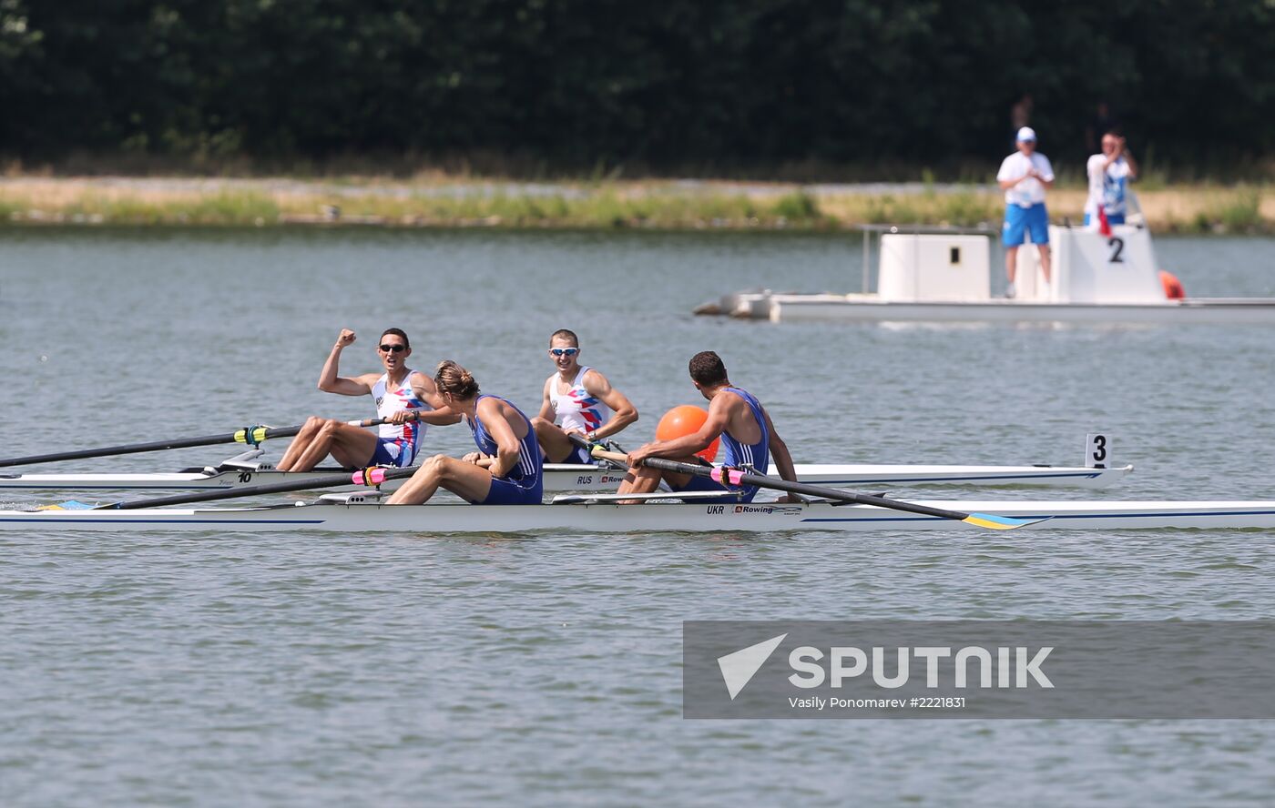 2013 Universiade. Rowing. Day Three