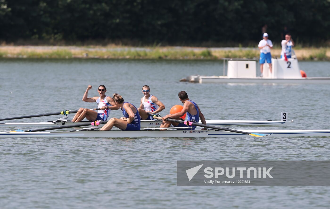 2013 Universiade. Rowing. Day Three