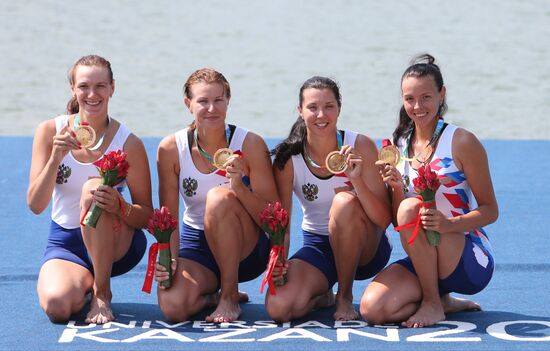 2013 Universiade. Rowing. Day Three