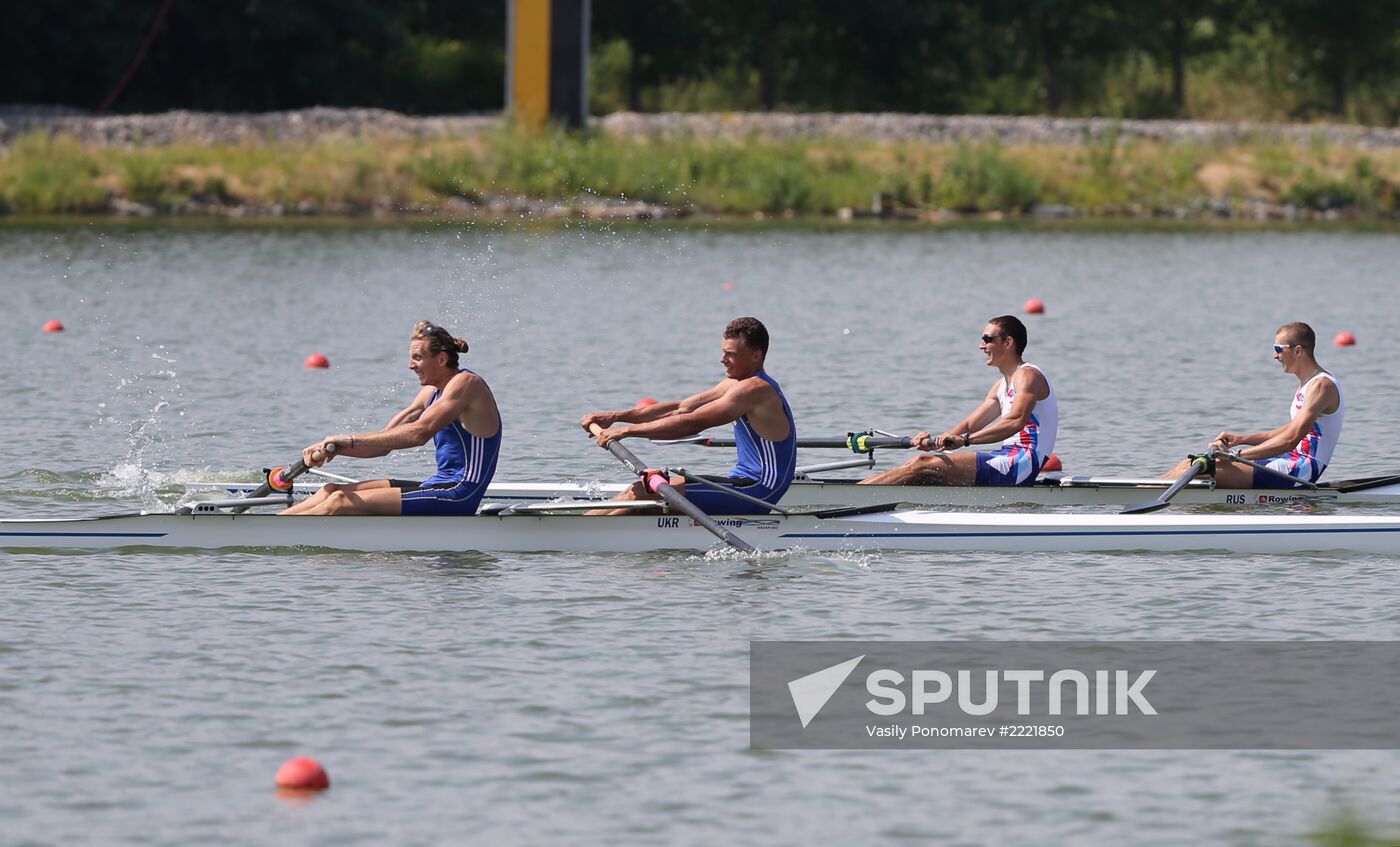 2013 Universiade. Rowing. Day Three