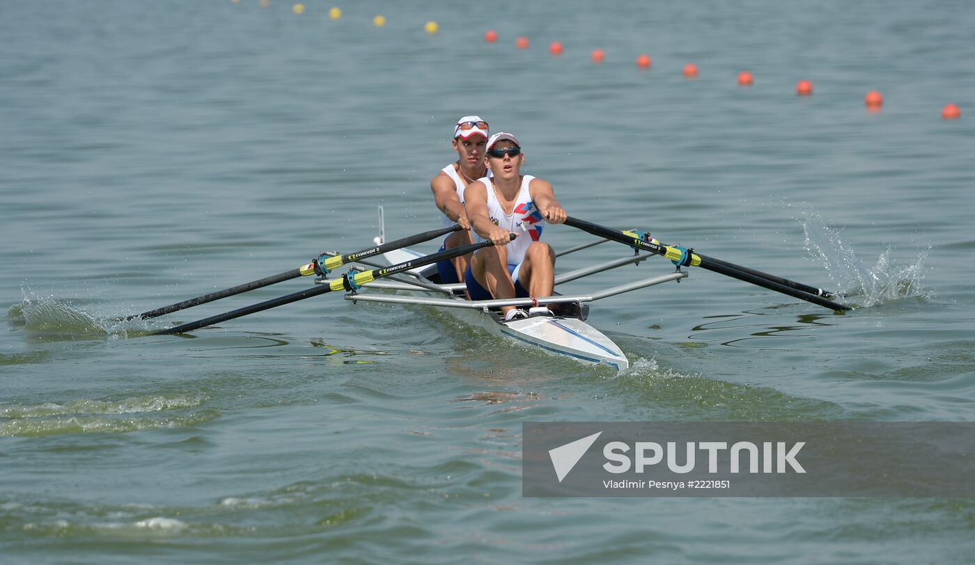 2013 Universiade. Rowing. Day Three