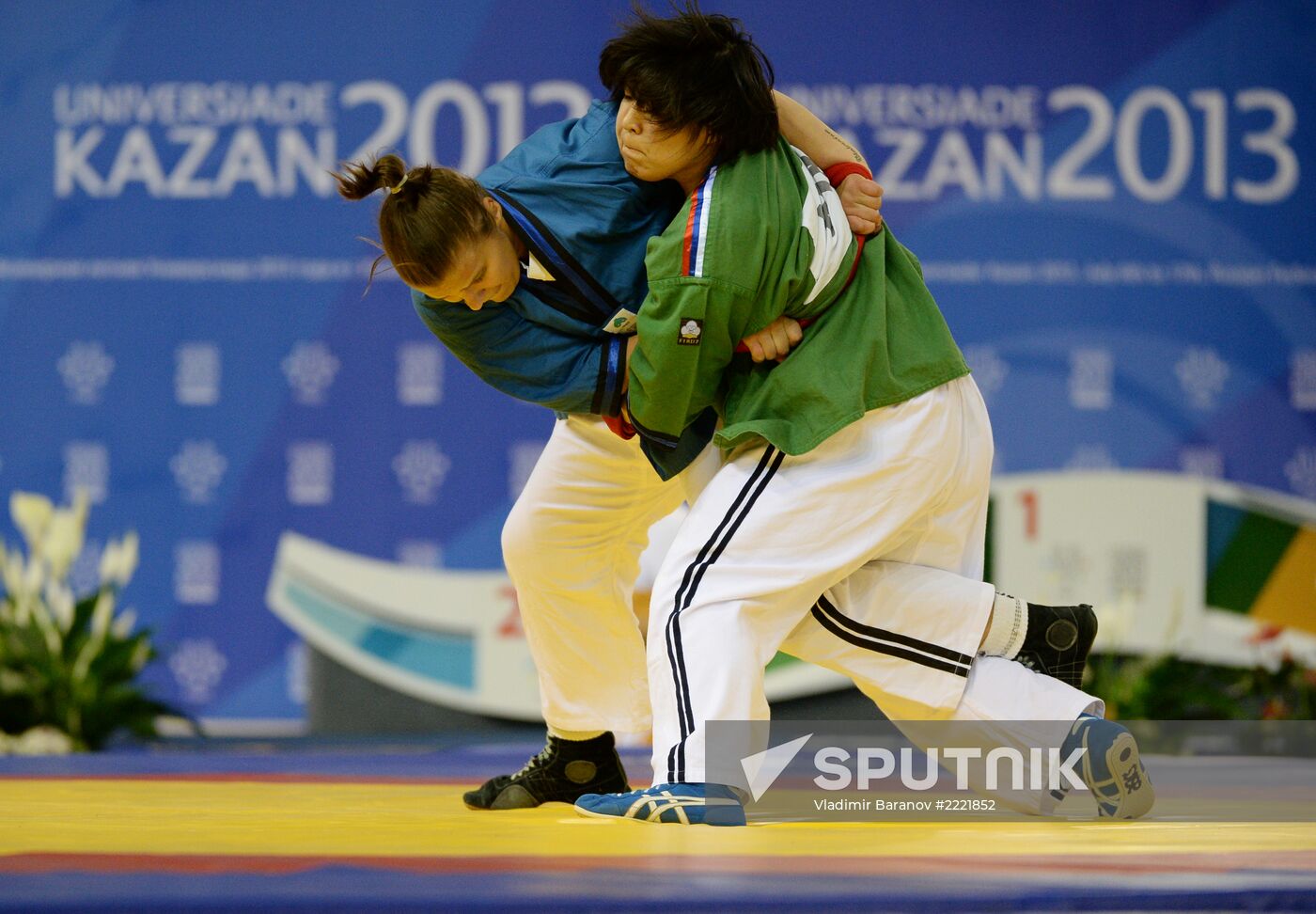 2013 Universiade. Belt wrestling. Day Two