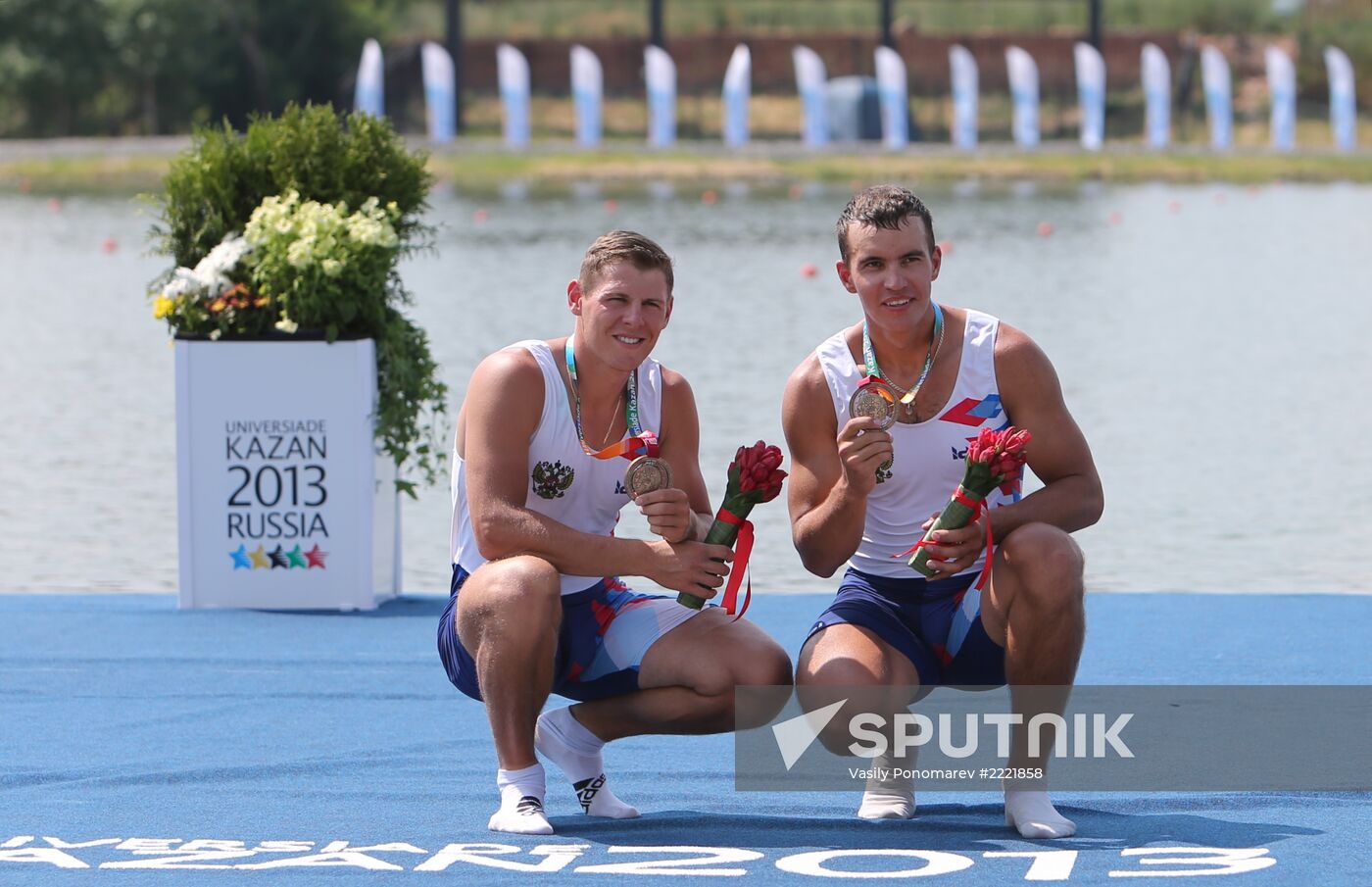 2013 Universiade. Rowing. Day Three