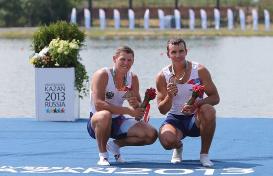 2013 Universiade. Rowing. Day Three