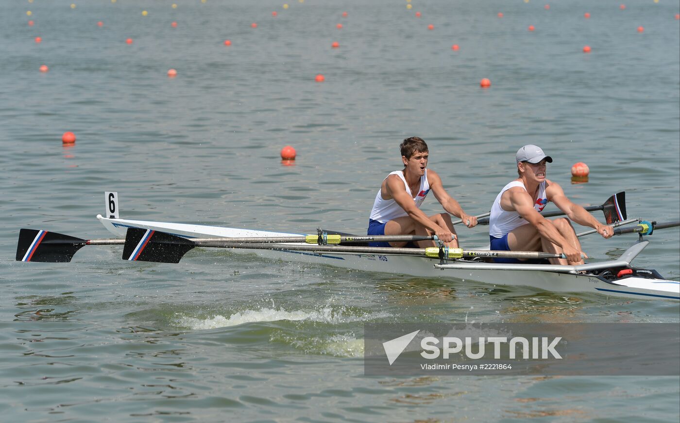 2013 Universiade. Rowing. Day Three
