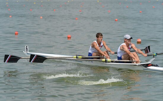 2013 Universiade. Rowing. Day Three