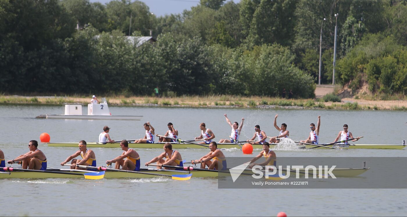 2013 Universiade. Rowing. Day Three