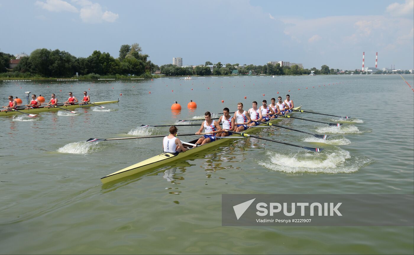 2013 Universiade. Rowing. Day Three
