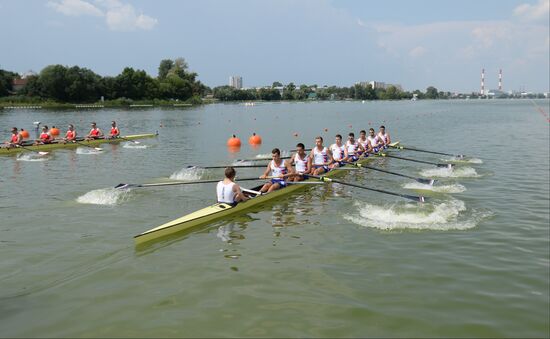 2013 Universiade. Rowing. Day Three