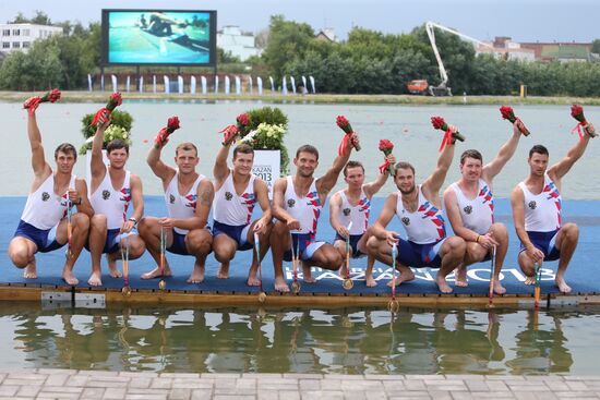 2013 Universiade. Rowing. Day Three