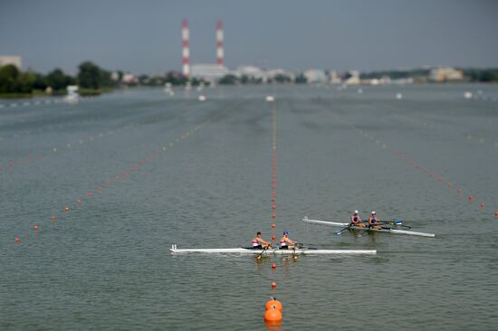 2013 Universiade. Rowing. Day Three