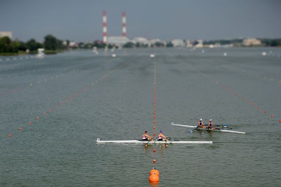 2013 Universiade. Rowing. Day Three
