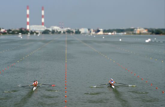 2013 Universiade. Rowing. Day Three