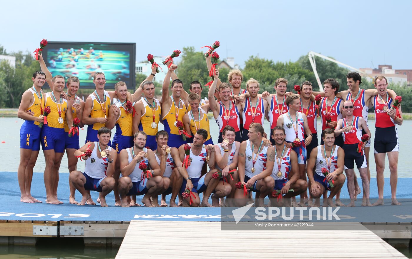 2013 Universiade. Rowing. Day Three