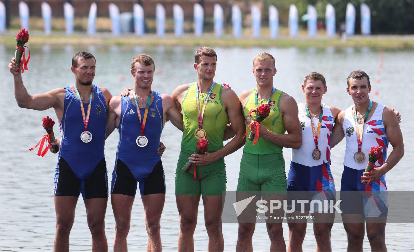 2013 Universiade. Rowing. Day Three