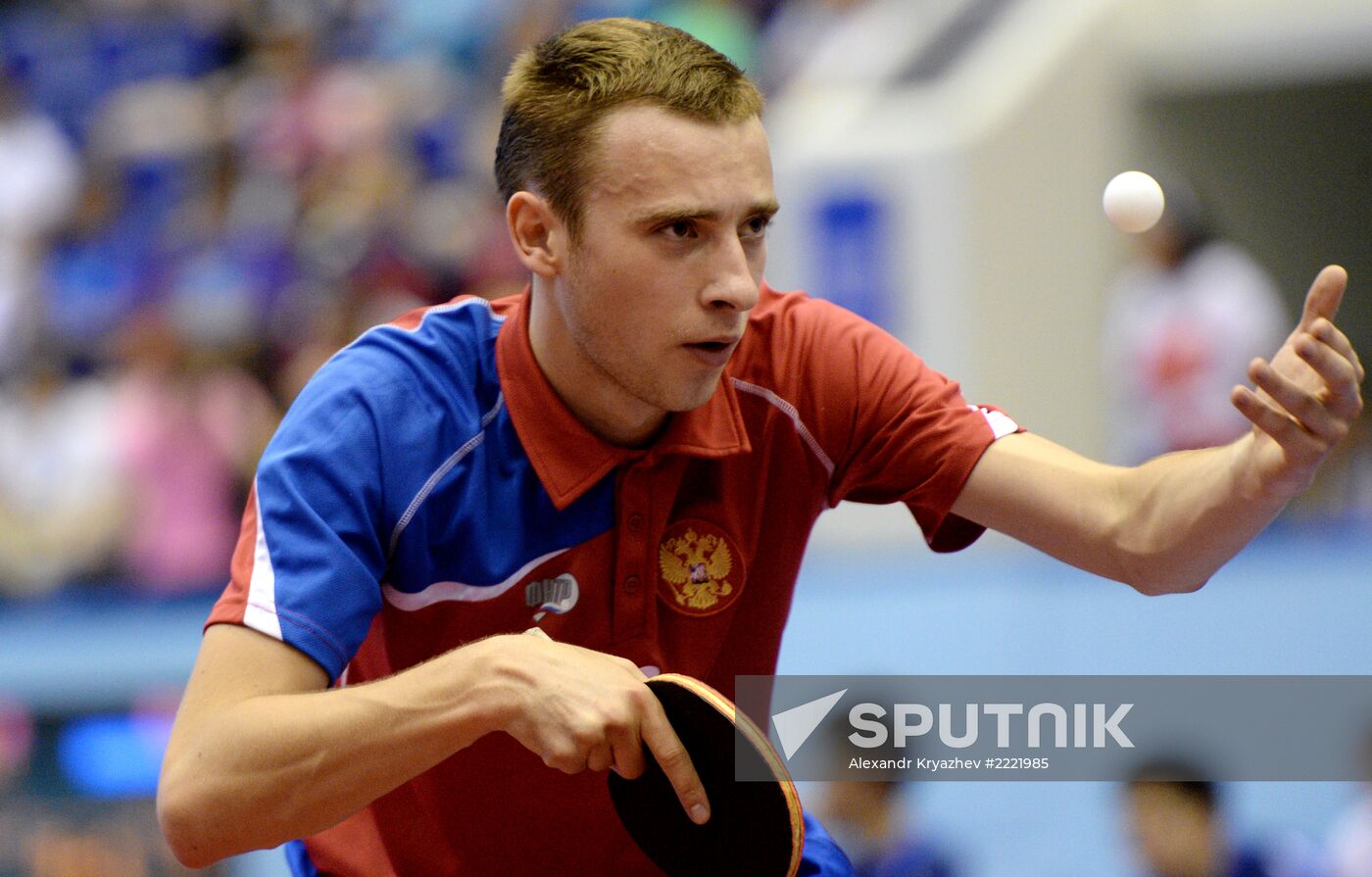 2013 Universiade. Table tennis. Day Three