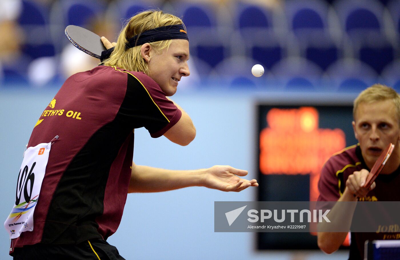 2013 Universiade. Table tennis. Day Three