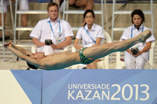 2013 Universiade. Diving. Women. 10m platform. Finals