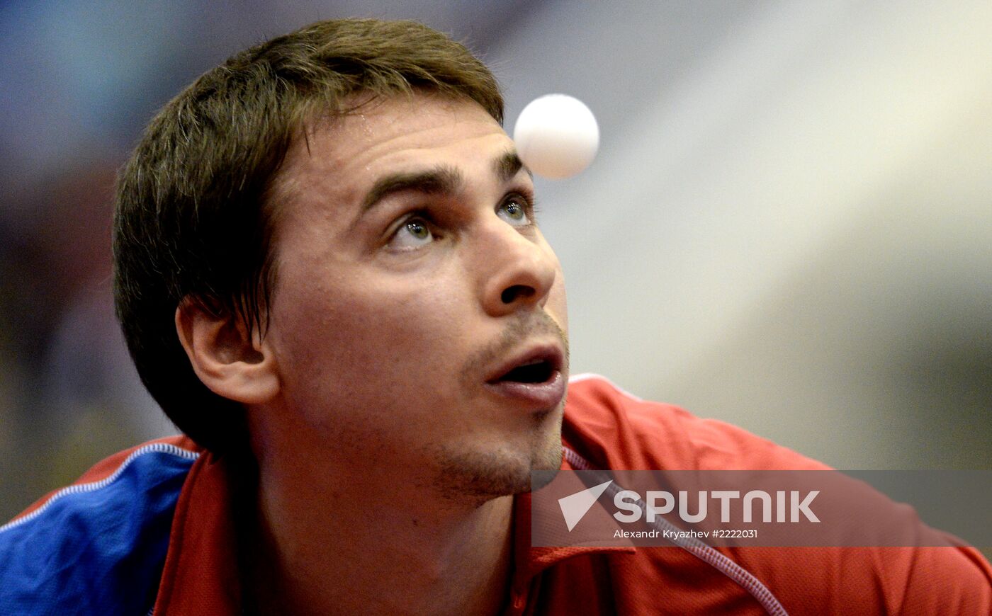 2013 Universiade. Table tennis. Day Three