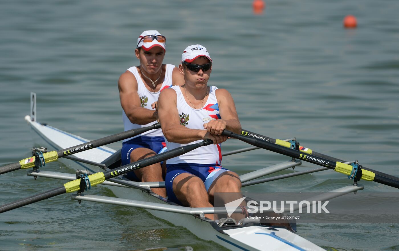 2013 Universiade. Rowing. Day Three