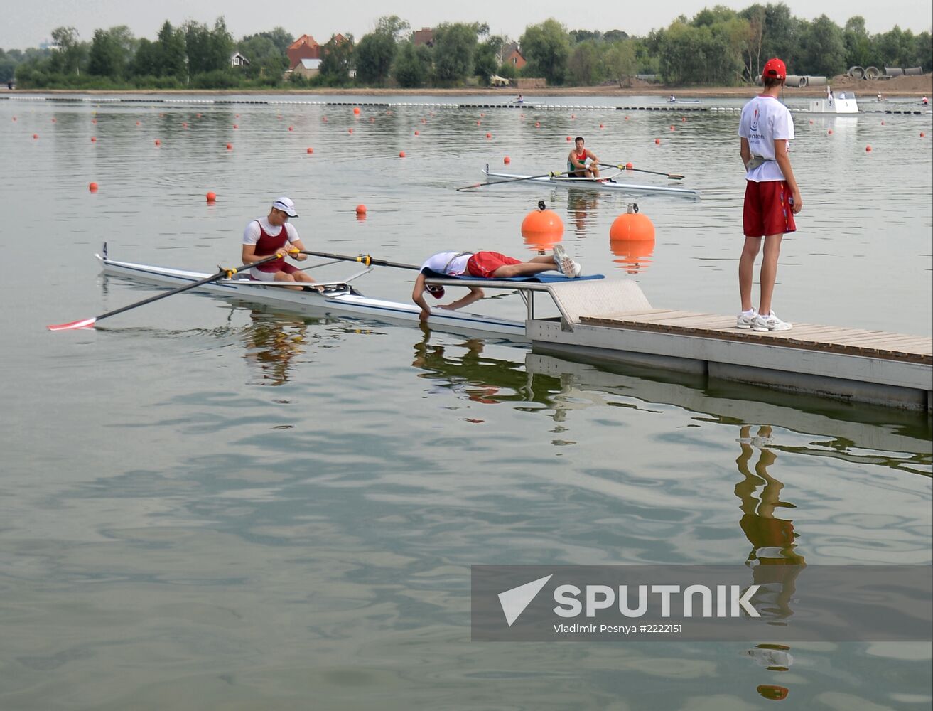 2013 Universiade. Rowing. Day Three