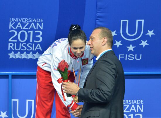 2013 Universiade. Diving. Women. 10m platform. Finals