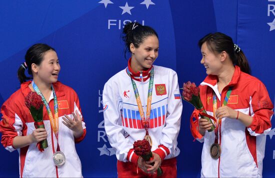 2013 Universiade. Diving. Women. 10m platform. Finals