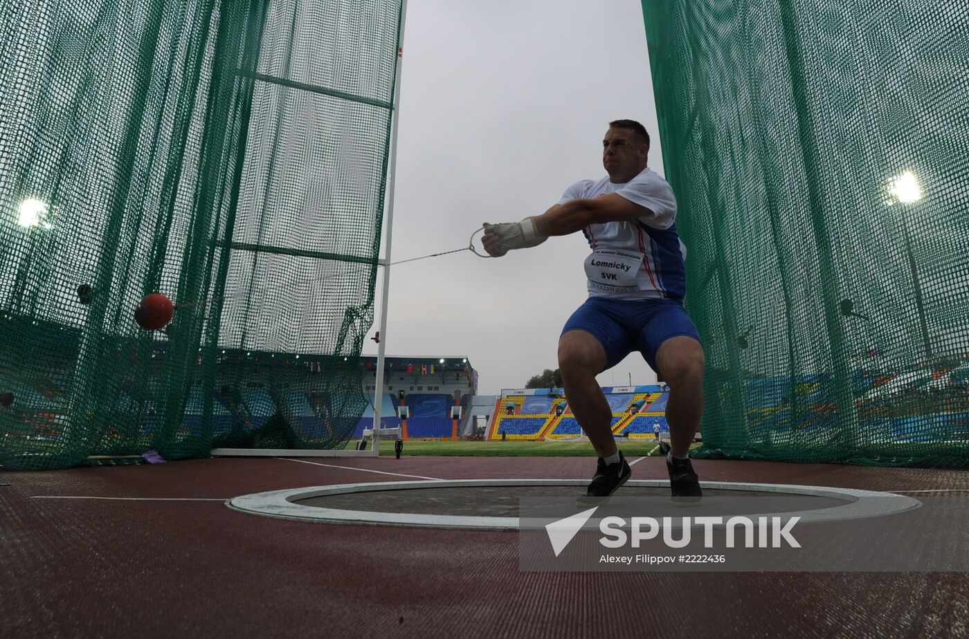 2013 Universiade. Athletics. Day Three