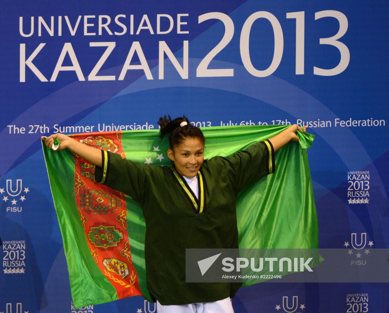 2013 Universiade. Belt wrestling. Day Two