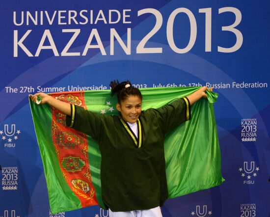 2013 Universiade. Belt wrestling. Day Two